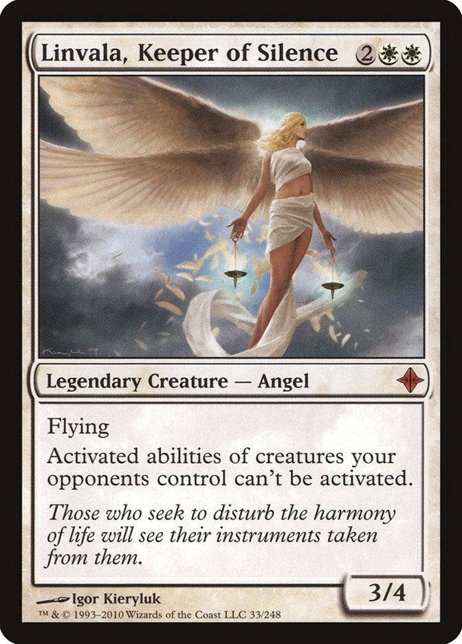 Linvala Keeper of Silence (33) [ROE] - MTG Single