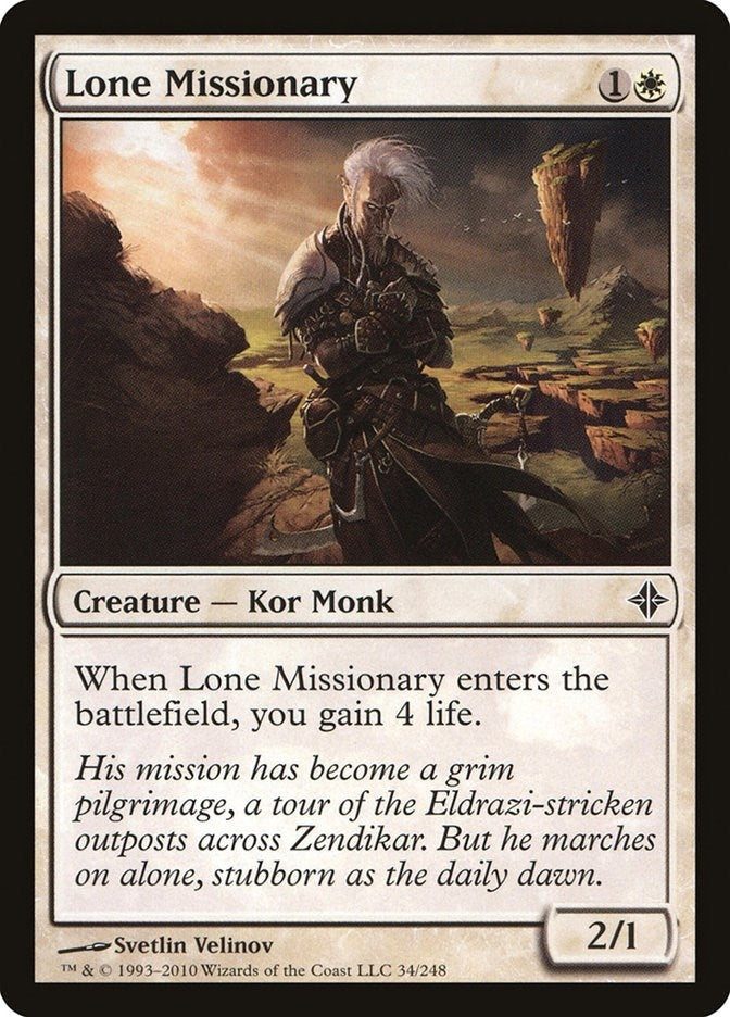 Lone Missionary (34) [ROE] - MTG Single