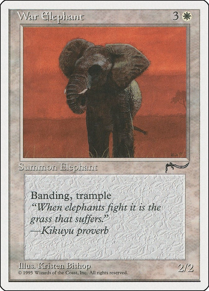 War Elephant [CHR] - MTG Single