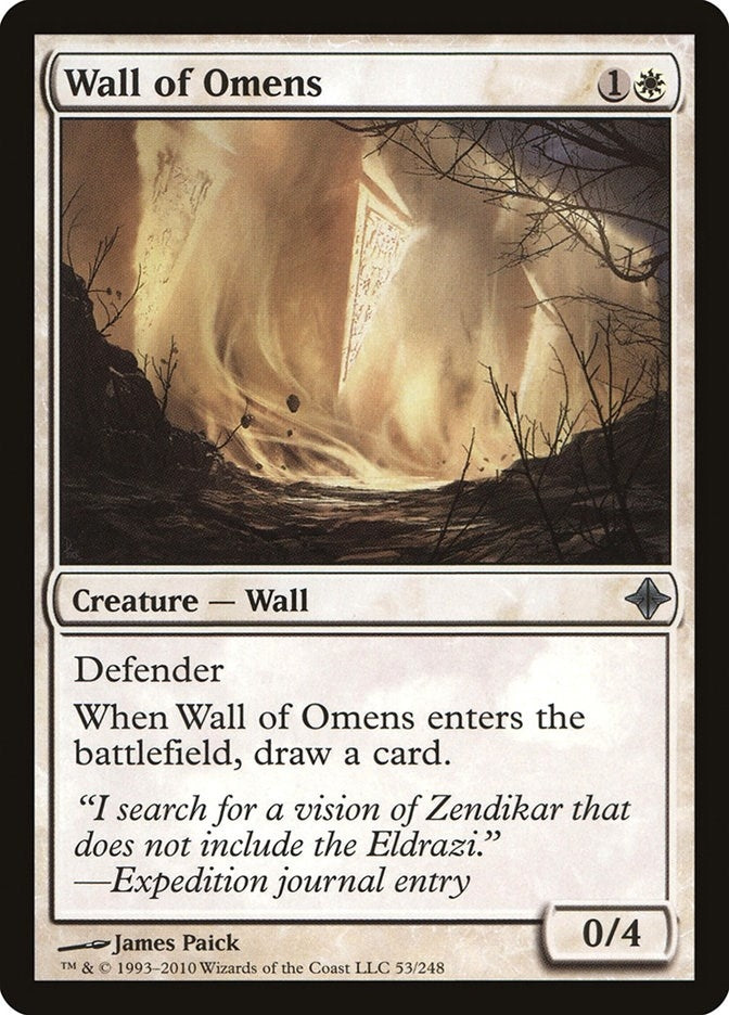 Wall of Omens (53) [ROE] - MTG Single