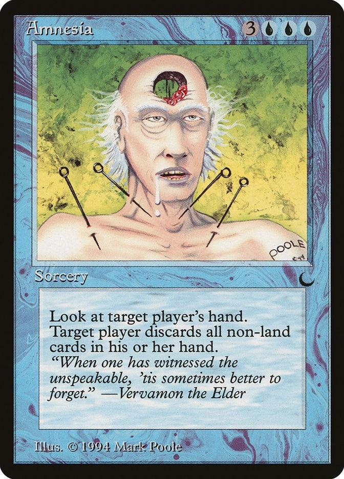 Amnesia [DRK] - MTG Single