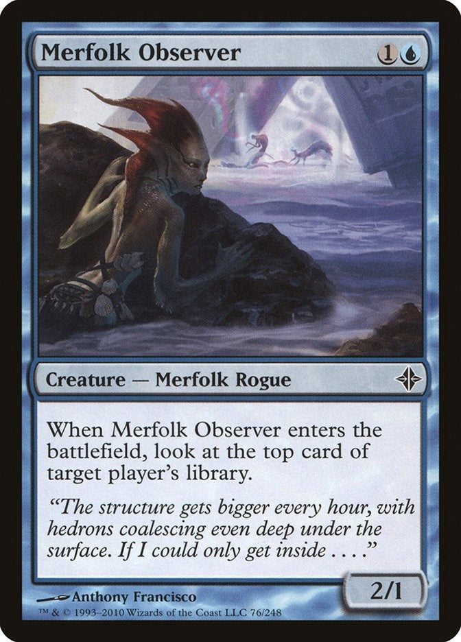 Merfolk Observer (76) [ROE] - MTG Single