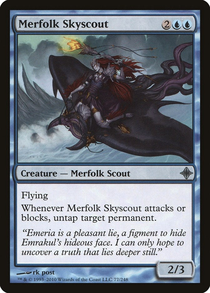 Merfolk Skyscout (77) [ROE] - MTG Single