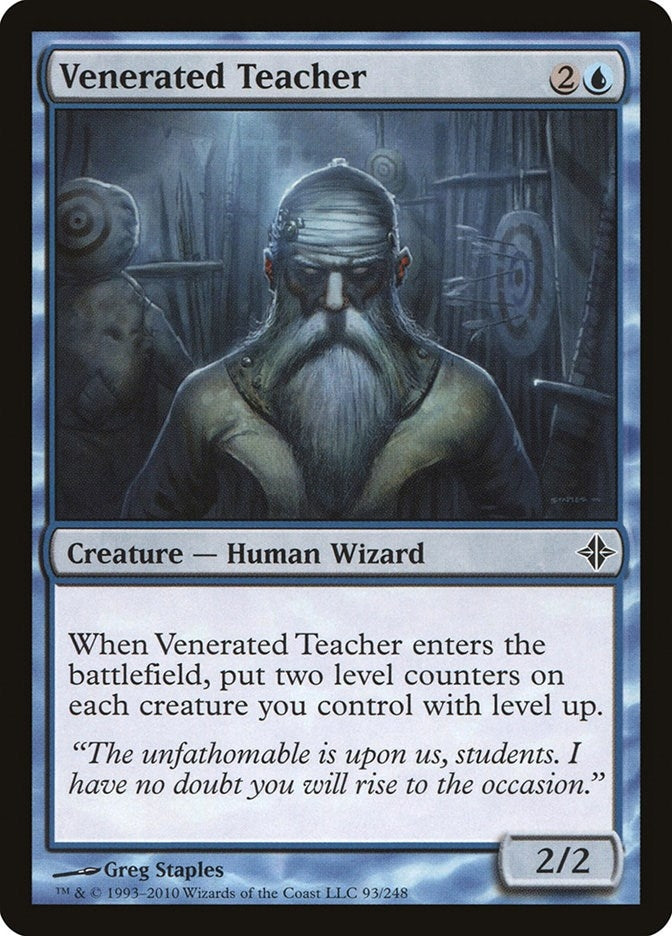 Venerated Teacher (93) [ROE] - MTG Single