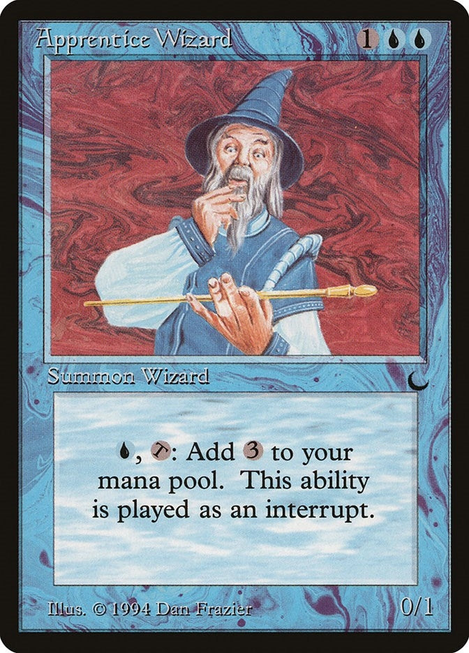 Apprentice Wizard [DRK] - MTG Single