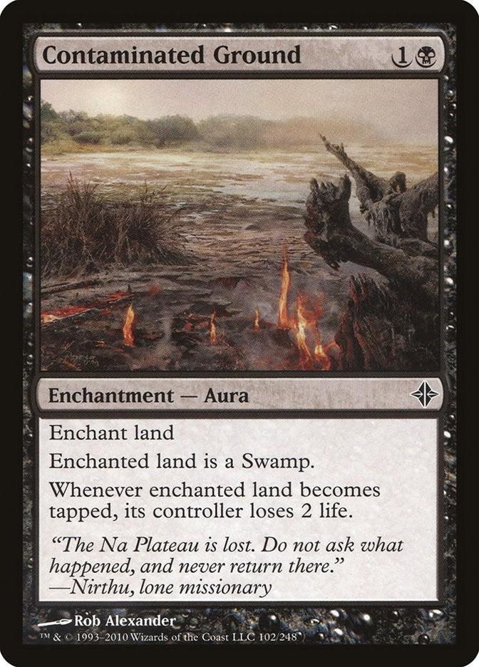 Contaminated Ground (102) [ROE] - MTG Single