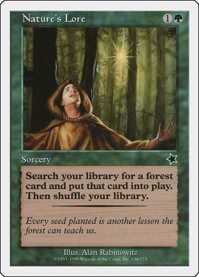 Nature’s Lore (136) [S99] - MTG Single