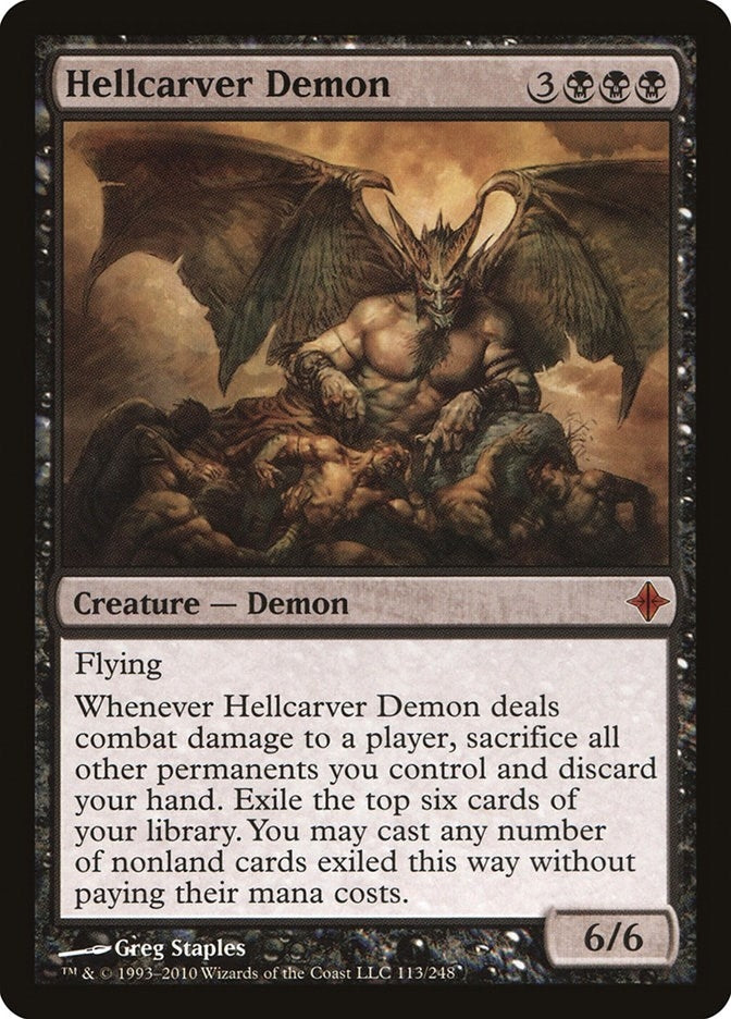 Hellcarver Demon (113) [ROE] - MTG Single