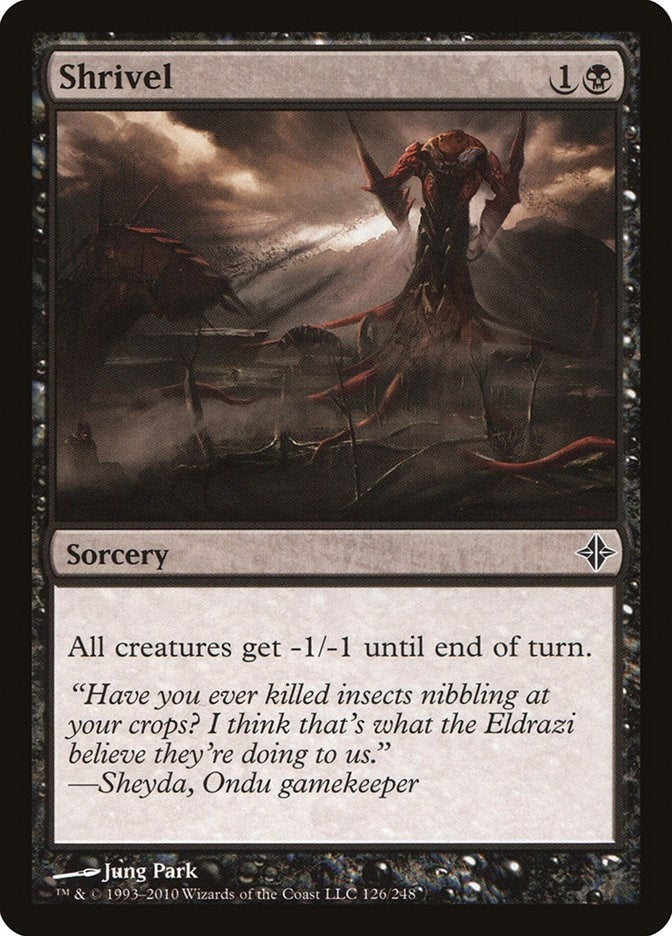 Shrivel (126) [ROE] - MTG Single