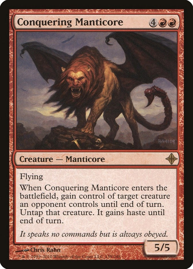 Conquering Manticore (139) [ROE] - MTG Single