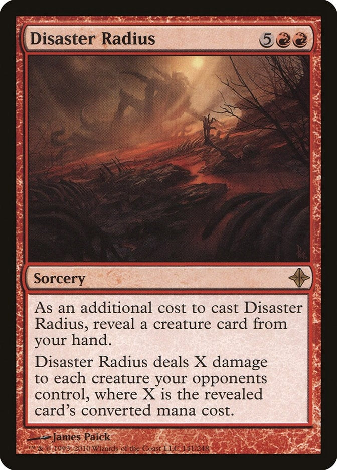 Disaster Radius (141) [ROE] - MTG Single