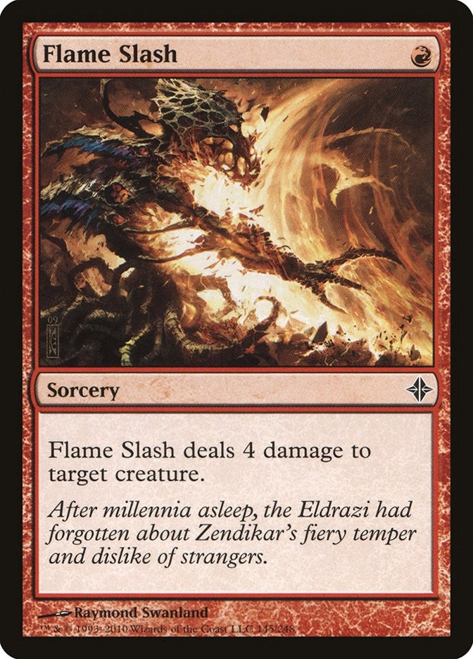 Flame Slash (145) [ROE] - MTG Single
