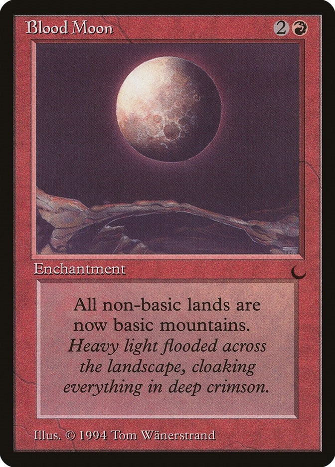 Blood Moon [DRK] - MTG Single