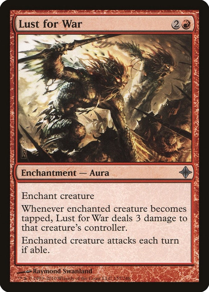 Lust for War (157) [ROE] - MTG Single