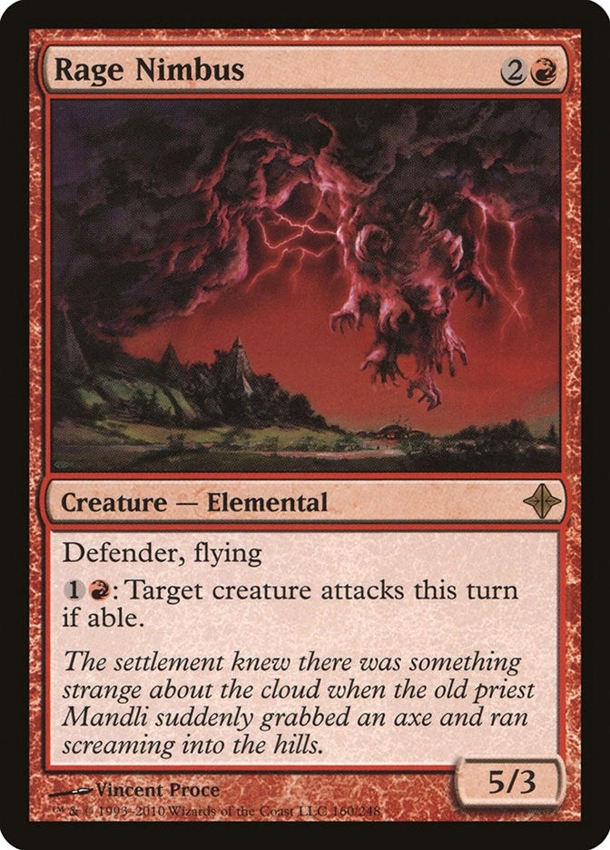 Rage Nimbus (160) [ROE] - MTG Single