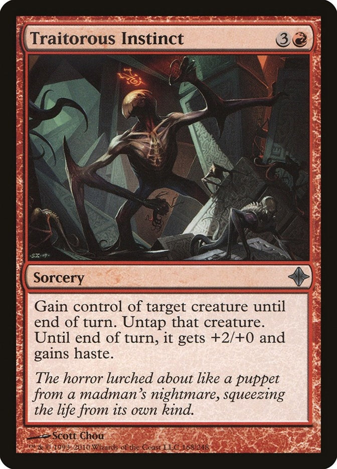 Traitorous Instinct (168) [ROE] - MTG Single