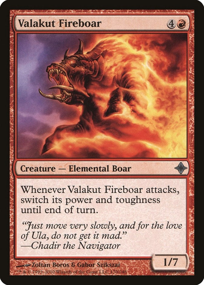 Valakut Fireboar (170) [ROE] - MTG Single
