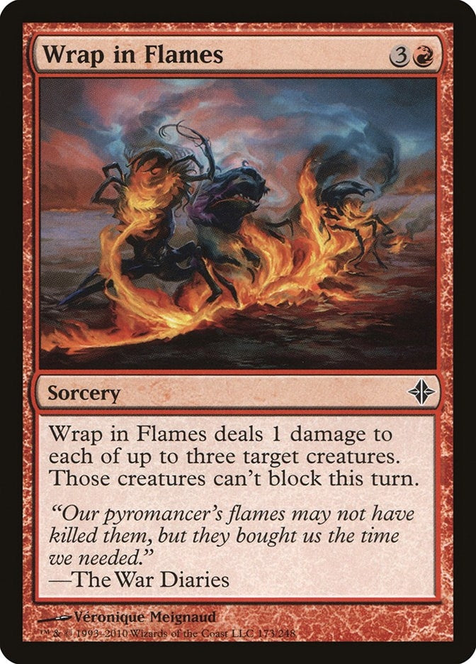 Wrap in Flames (173) [ROE] - MTG Single