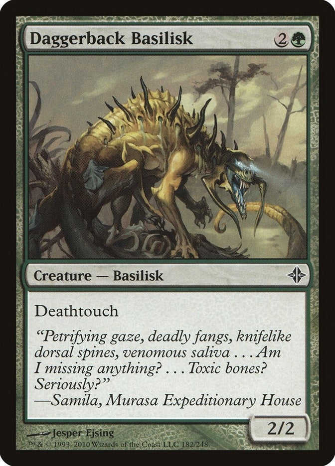 Daggerback Basilisk (182) [ROE] - MTG Single