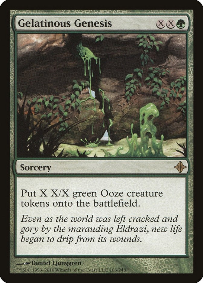 Gelatinous Genesis (183) [ROE] - MTG Single