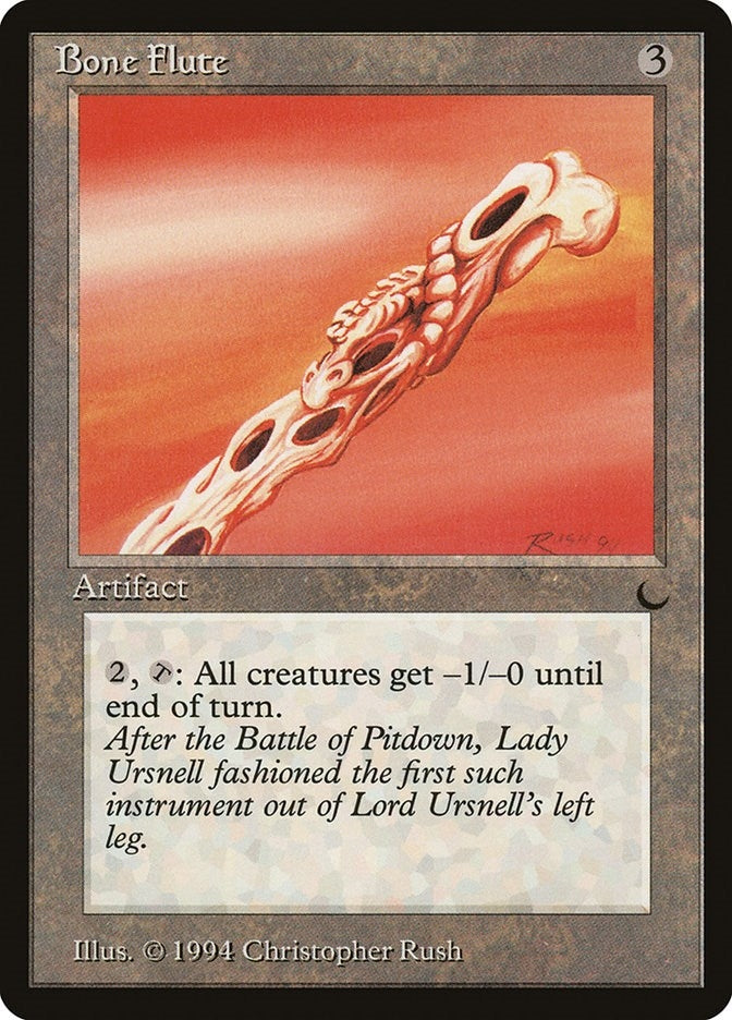 Bone Flute [DRK] - MTG Single