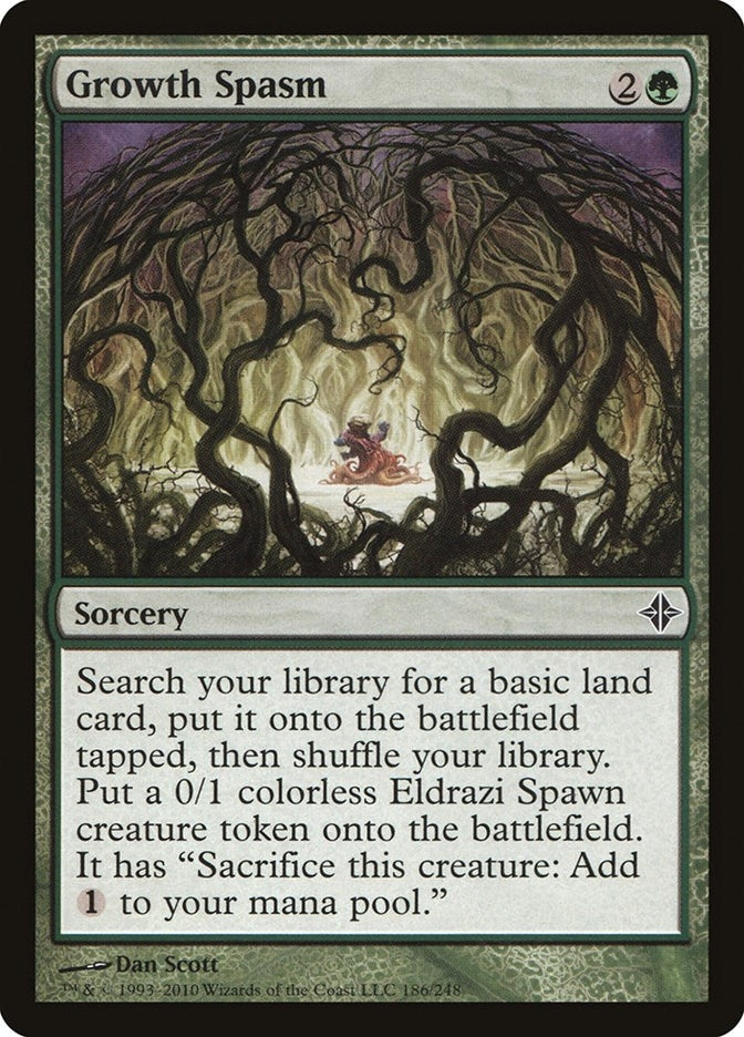 Growth Spasm (186) [ROE] - MTG Single