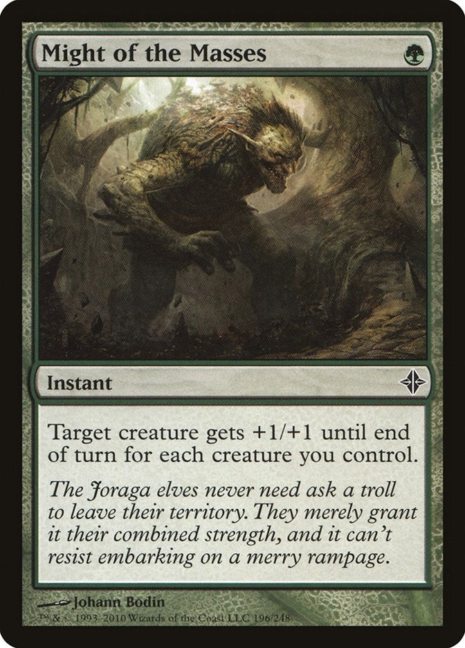 Might of the Masses (196) [ROE] - MTG Single