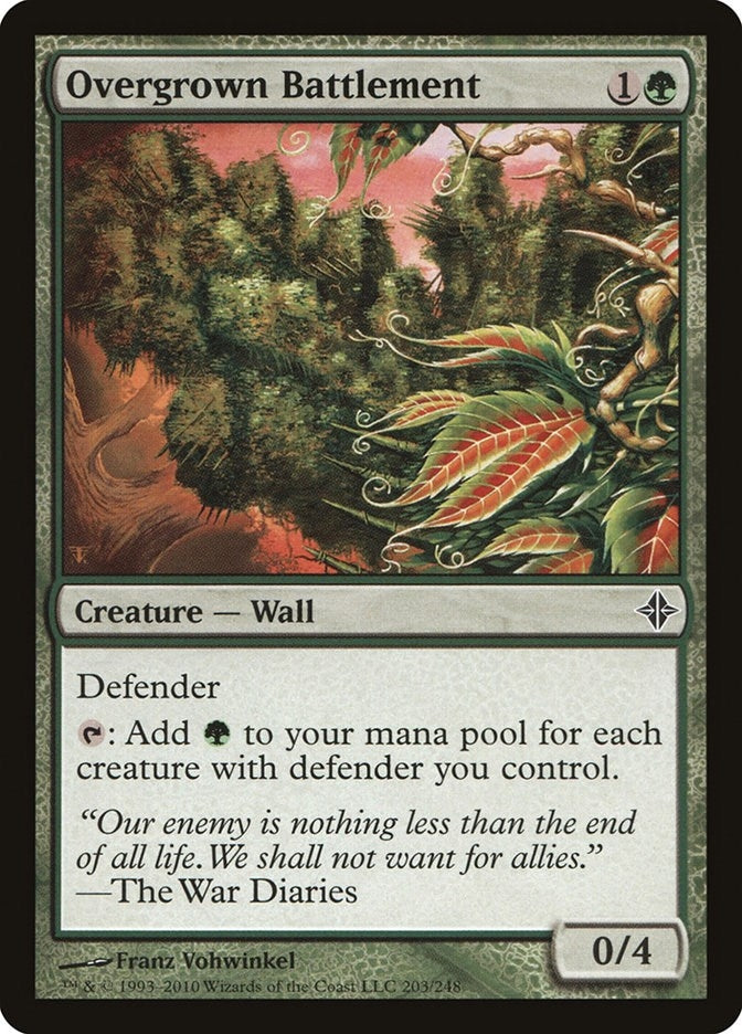 Overgrown Battlement (203) [ROE] - MTG Single