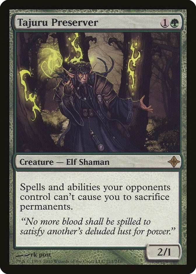Tajuru Preserver (211) [ROE] - MTG Single