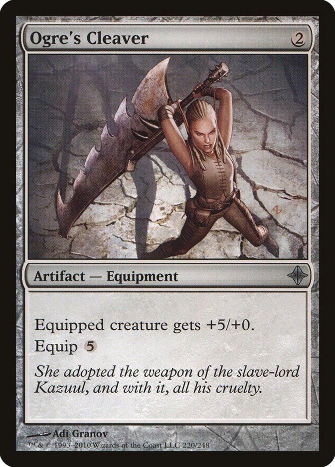 Ogre’s Cleaver (220) [ROE] - MTG Single