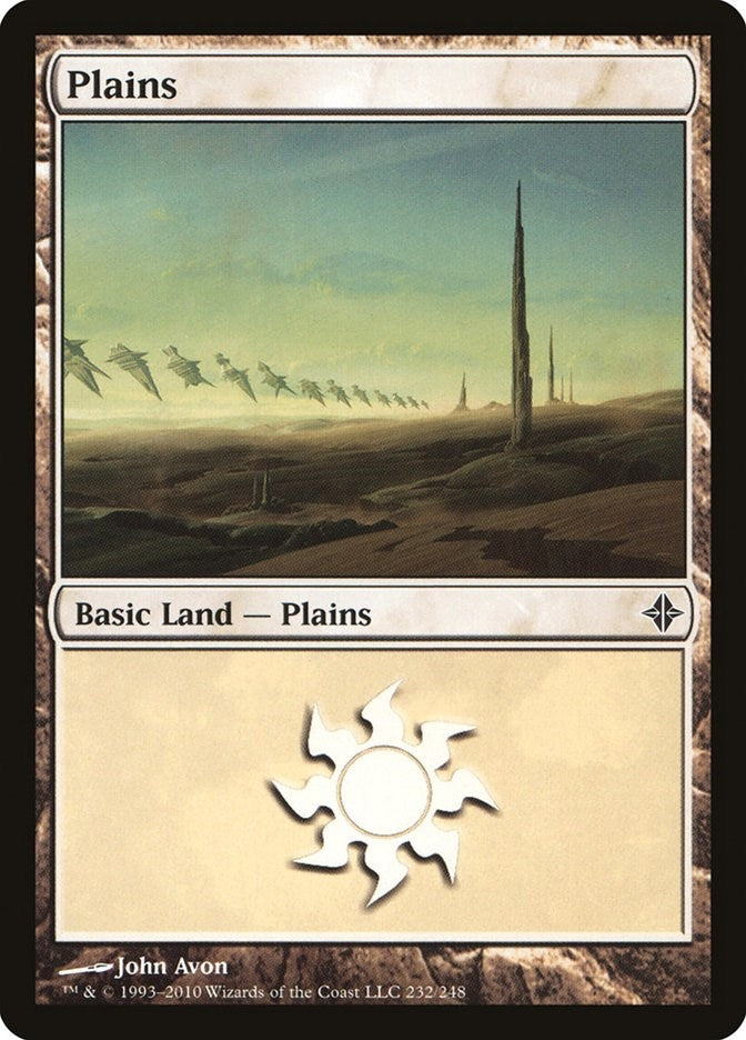 Plains (232) (232) [ROE] - MTG Single