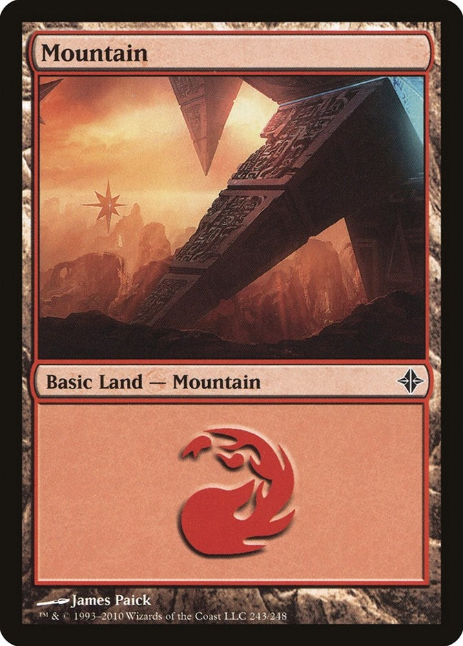 Mountain (243) (243) [ROE] - MTG Single