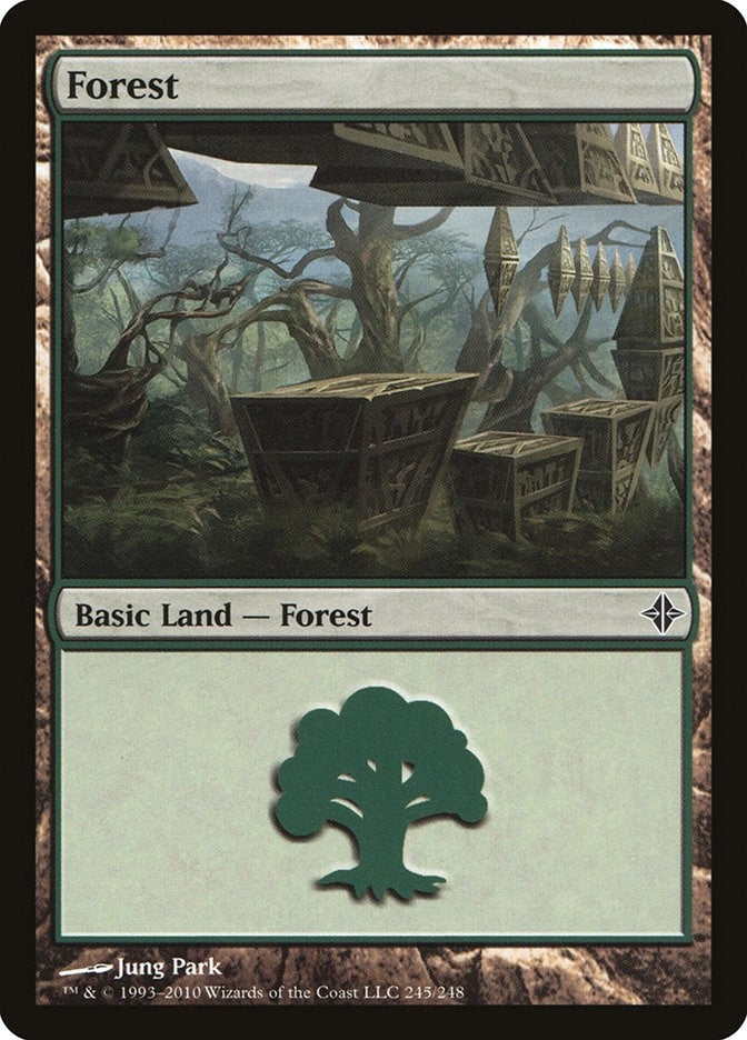 Forest (245) (245) [ROE] - MTG Single
