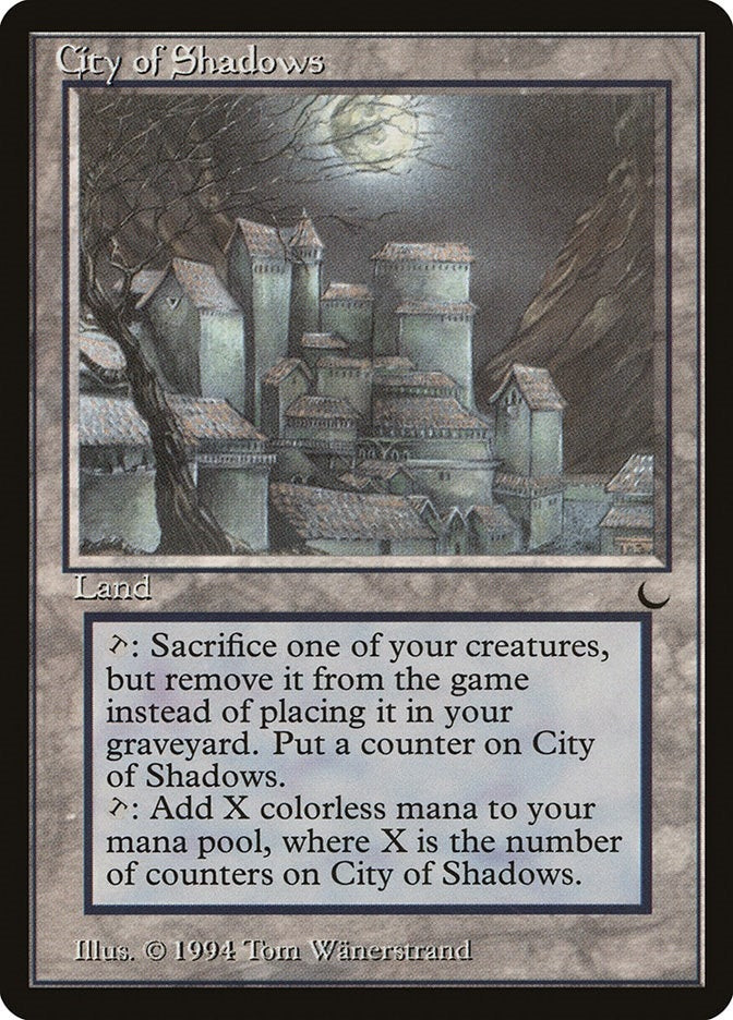 City of Shadows [DRK] - MTG Single