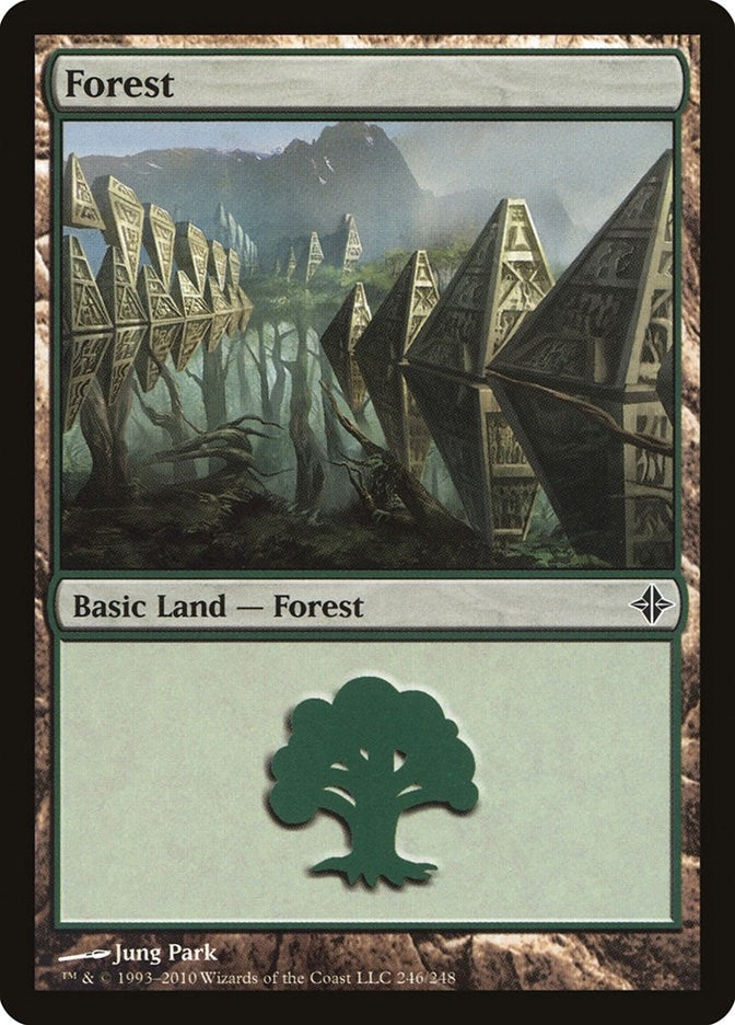 Forest (246) (246) [ROE] - MTG Single