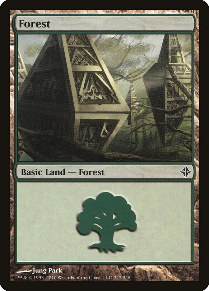 Forest (247) (247) [ROE] - MTG Single