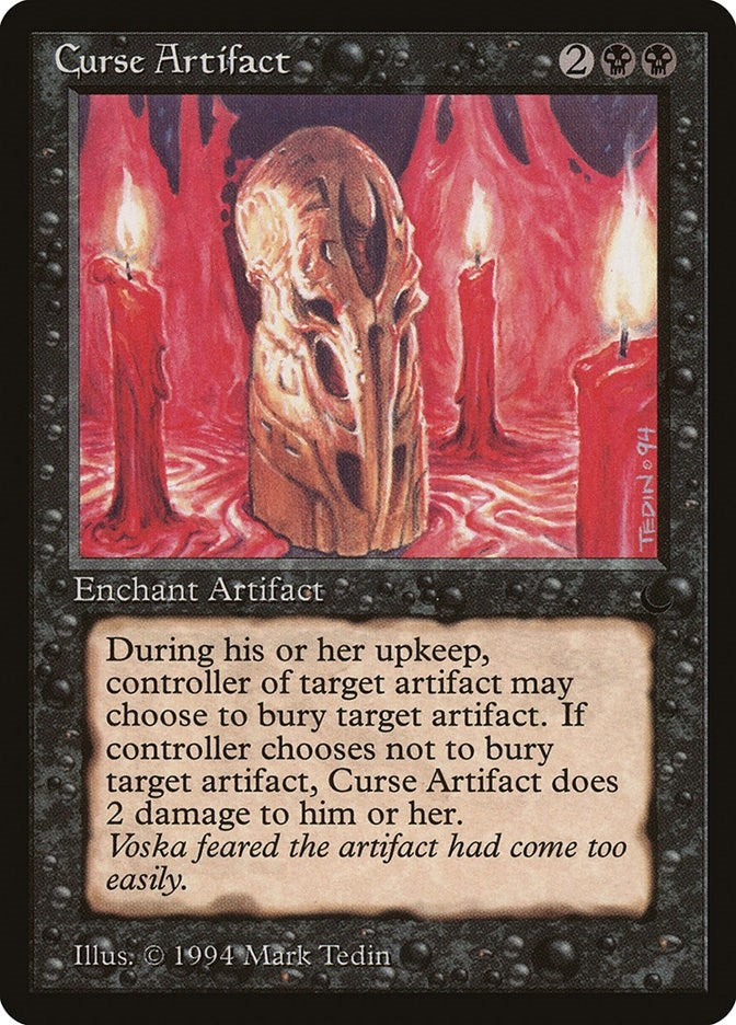 Curse Artifact [DRK] - MTG Single