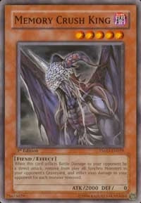 Memory Crush King (29) - YuGiOh Single