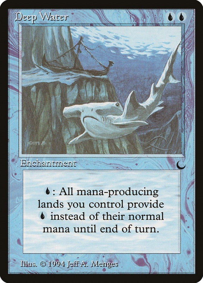 Deep Water [DRK] - MTG Single