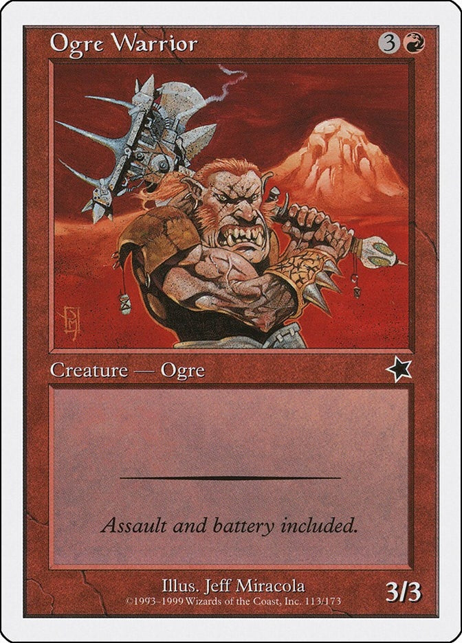 Ogre Warrior (113) [S99] - MTG Single