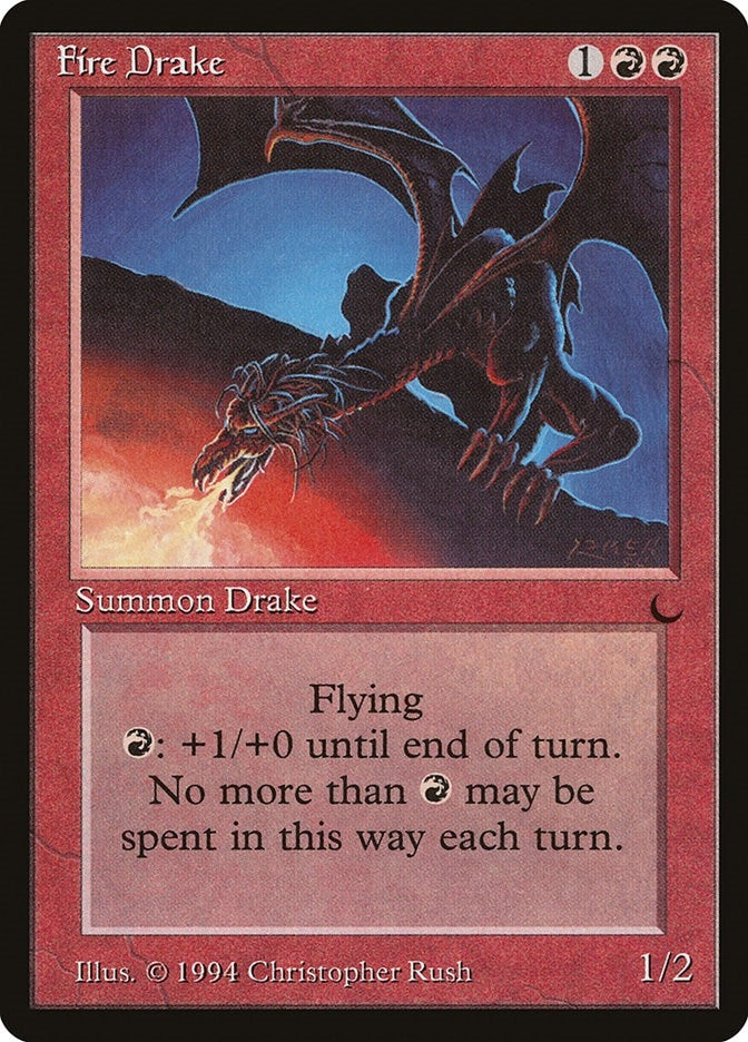Fire Drake [DRK] - MTG Single