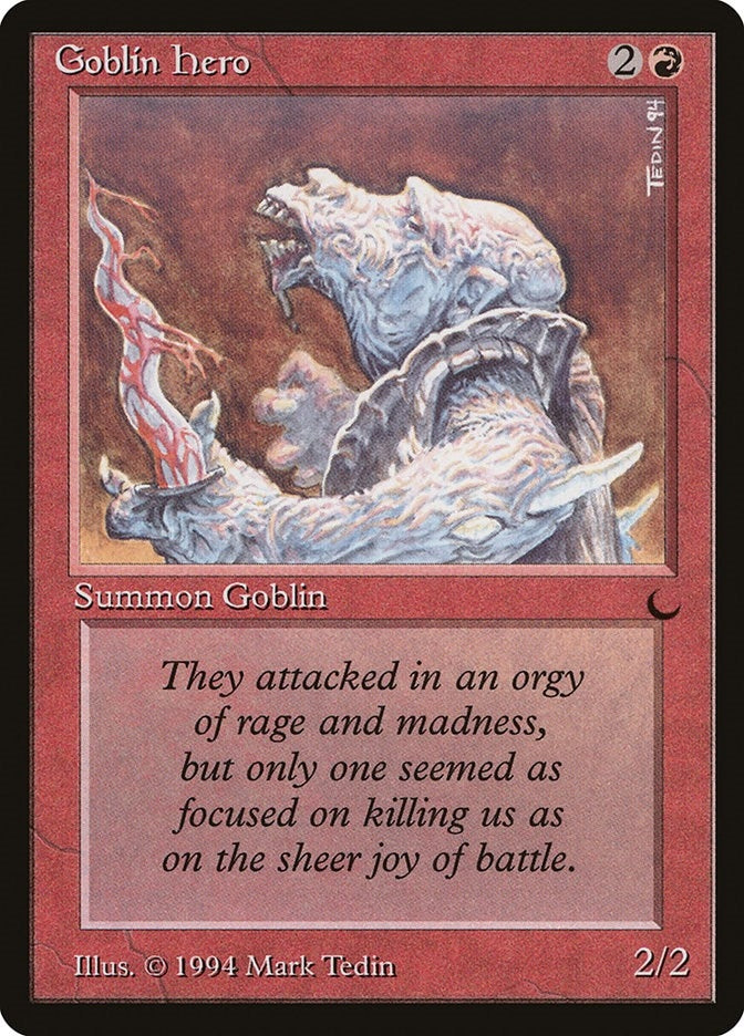 Goblin Hero [DRK] - MTG Single