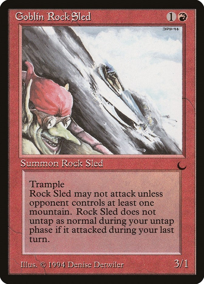 Goblin Rock Sled [DRK] - MTG Single