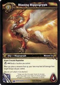 Blazing Hippogryph - WoW Single