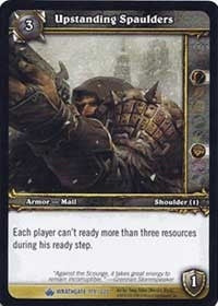 Upstanding Spaulders - WoW Single