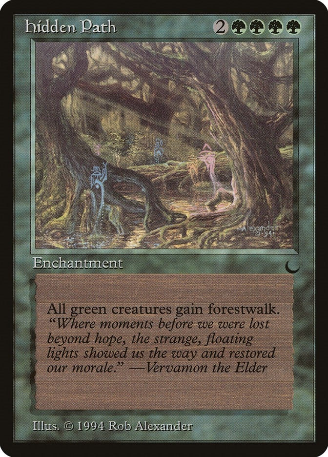 Hidden Path [DRK] - MTG Single