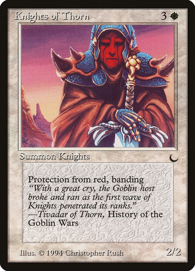 Knights of Thorn [DRK] - MTG Single