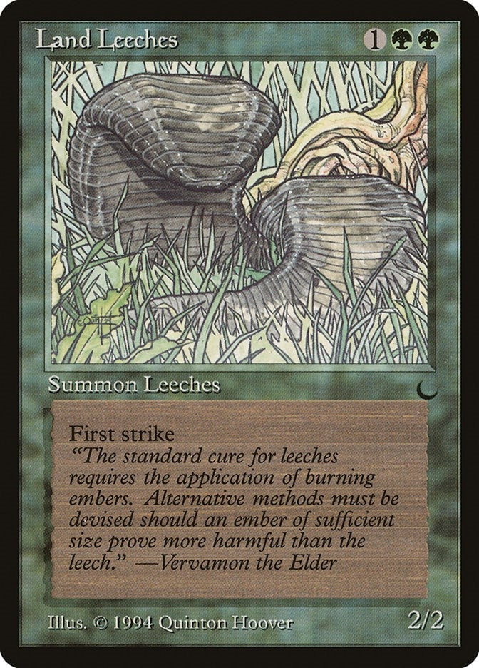 Land Leeches [DRK] - MTG Single