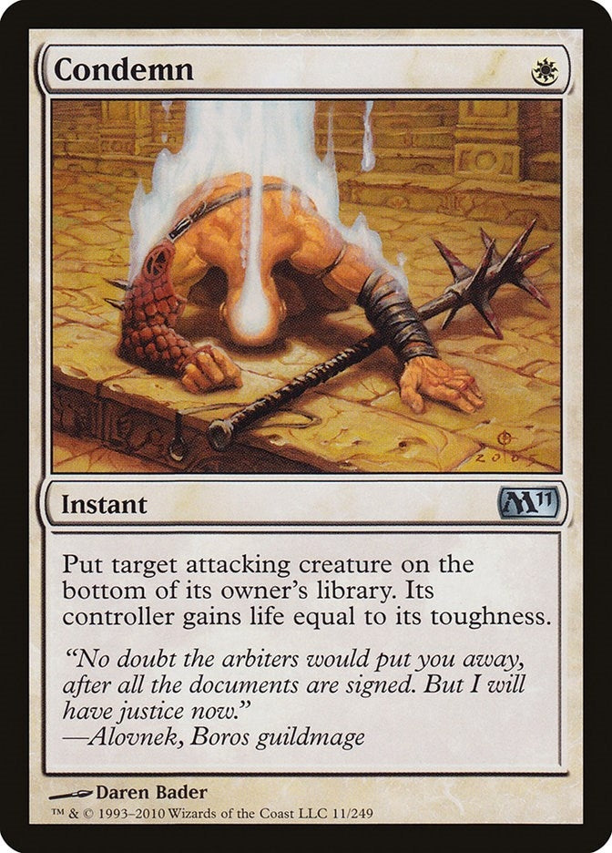 Condemn (11) [M11] - MTG Single