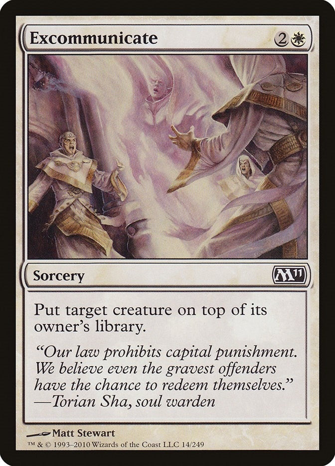 Excommunicate (14) [M11] - MTG Single